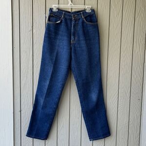 Vintage Gitano High Rise Western Jeans Contrast Stitch, 29W